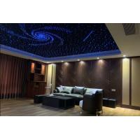 China Noise Reduction Polyester Ceiling Tiles Starry Sky Optic Star Ceiling Lighting on sale