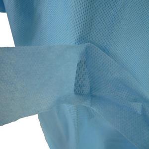 Compressed SMMS Sterile Disposable Surgical Gowns For Operation Room Alcohol Repellence