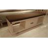 Melamine Upholstered Storage Bench / Bedroom Bench Seat With Drawers
