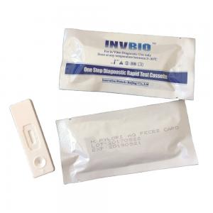 Plastic Card Self H. Pylori Antigen Stool Test Kit 25pcs / Box