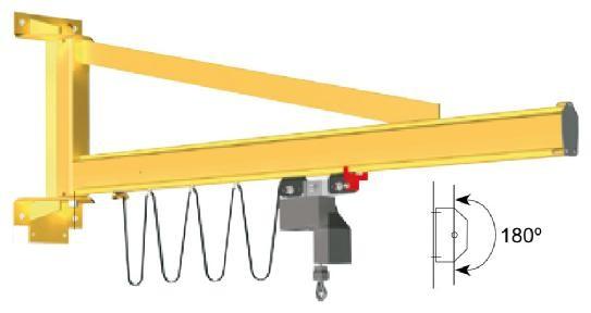 Yuantai new type Mural Jib Crane