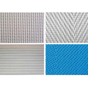 Polyester Sludge Dewatering Mesh Belt 2.1 - 4.5mm Thickness For Dryer