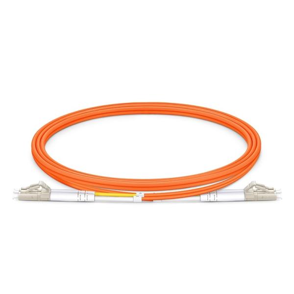 50 / 125um OM2 Multimode Fiber Jumper With LC UPC Connector 3M Length