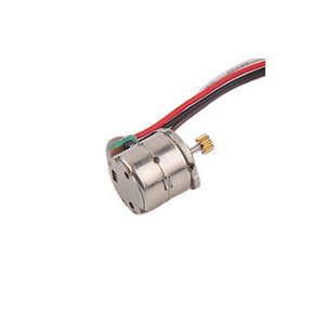China High Precision 8mm 2 Phase 18 Degree 40Ω 6g Weight Micro Stepper Motor OEM / ODM Available for Camera Lenses supplier
