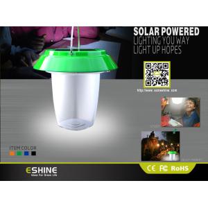 China Lanterna de acampamento solar leve solar conduzida recarregável com micro porta usb supplier