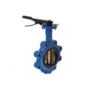 China PN10 PN16 PN25 Water Valve Ductile Iron GG25 GGG40 GGG50 Lug Butterfly Valves supplier