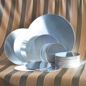 China 1050 1060 Aluminium Discs Circles  Tensile Strength Aluminium Circles For Utensils supplier