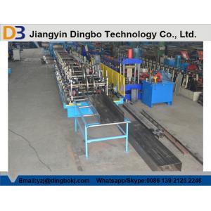 China GCr15 Bearing Steel Cable Tray Roll Forming Machine With Hydraulic Cutting System supplier
