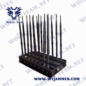China 18 Bands Lojack 48W 5.2G 5.8G 5G All Cell Phone Signal Jammer supplier