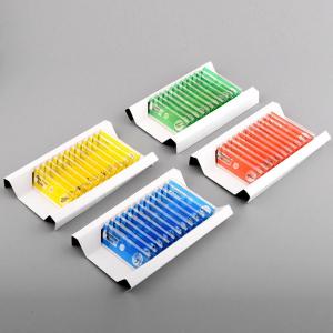 China Labeled Plastic Microscope Slides 12 Pieces / Box For Children Education supplier
