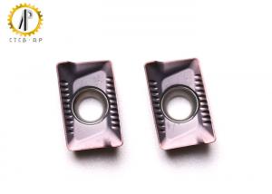 China Solid Carbide Cutters CNC Indexable Milling Inserts APKT1035 With Long Life Time on sale 