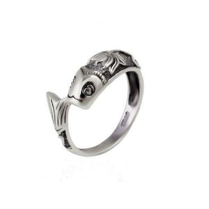 China Vintage Sterling Silver Mermaid Band Ring for Women (R121406) supplier