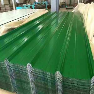 China Building Material PPGI Roofing Sheet Color Painted galvanised corrugated roofing sheets supplier