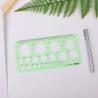 China Multi-template Circle Drawing Ruler High Clarity PS Various Sizes Efficient Drafting Tool wholesale