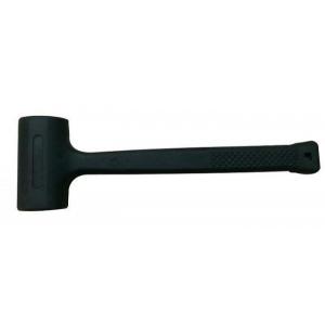 Black Dead Blow Rubber Mallet Hammer Non - Sparking Non - Rebounding Stable
