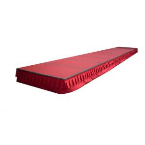 Customized Folding Aluminum Portable Stage Platform With Wheels / Carpet