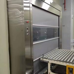 Radar Smart Sensing Rapid Roller Doors Discriminating Traffic 900/800N Flexible Fabric Automatic Industrial Door