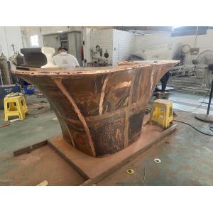 OEM Copper Art Sculpture Interior Furniture Hotel Reception