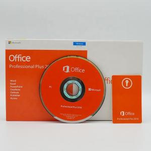 China Microsoft Office 2016 Pro Plus Retail Box With DVD supplier