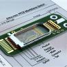 Interruptor de membrana de PCB de impresión por serigrafía con conector ZIF