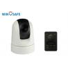 China Black / White 1080p HD Vehicle PTZ Camera Support Onvif &amp; Pelco D/P protocol with RS485 Control and Keyboard Controller wholesale