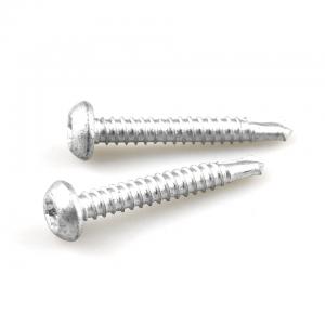 Pan Head Stainless Steel Self Drilling Screw DIN7504N 4.8mm Customized Manufacture