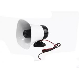 China Alarm Function 20W Power Horn Speaker 12V With MP3 Player SD Card USB supplier