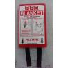 China Multipurpose Emergency Fire Blanket , Fire Resistant Blanket In PVC Red Bag wholesale