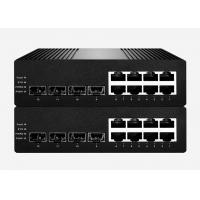 China Managed Gigabit POE SFP Fiber Switch Industrial L2+ With 8GE Ports and 4G SFP Slots on sale