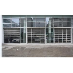China Rapid Response Transparent Garage Door Modern Aluminum Doors Acrylic glass Low Price Residential Electric Automatic supplier