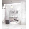 Glazed Polished Indoor Porcelain Tiles / Bathroom Wall Tiles Wear - Resistant