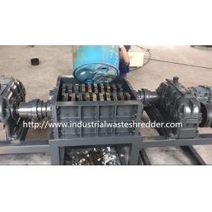China Waste Scrap Plastic Drum Shredder Machine Multi - Functions Custom Capacity on sale