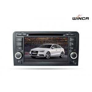China Audi A3 Wnice 8 Core Double Din Dvd Player Built in 4G GPS Navigation supplier