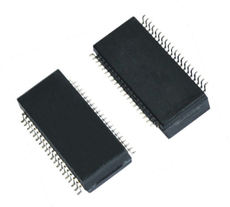 China O porto duplo 10 do transformador do Lan/100/1000Base-T para o Ethernet comuta supplier