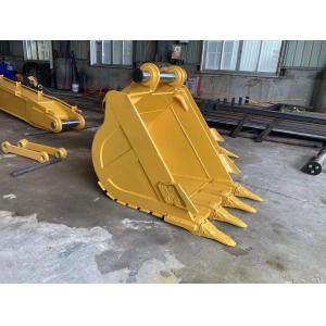 China PC140 CAT314 Wheel Loader Bucket 0.65cbm Q355B Hardox500 Material supplier