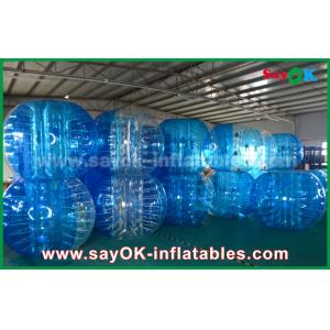 China Inflatable Soccer Ball Game Durable Inflatable Sports Games / Transparent PVC TPU Inflatable Bubble Ball supplier