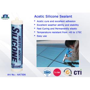 China One Part Acetic Silicone Adhesive Sealant supplier