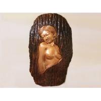 China Professional Metal Relief Sculpture Nude Woman For Home Wall Decoration on sale
