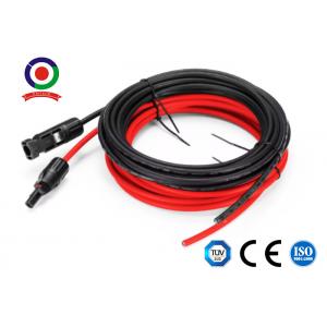 China 10m Black Red Extension 4mm2 Cable With Male And Female Solar Connector Harness supplier