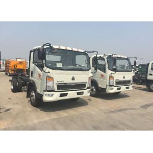 12 Tons HOWO Light Duty Commercial Trucks White Color 116HP Engine 4×2 Drive