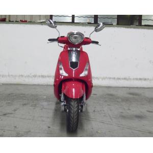 Nice Shape Adult Motor Scooter Red 150cc Lady Scooter With Rear View Mirror