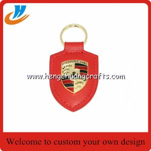 PU leather key chain,metal keychain,custom your own logo design key chains