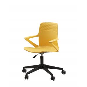 PP Plastic Swivel Office Chair For College Student Study
