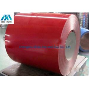 China Light Weight Pre Painted Aluminium Coil 3003H24 3003H26 Weather Resistant supplier