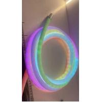 China Magic 24v woven cover 360 degree led neon flex tubing pixel rgbic neon lightings on sale