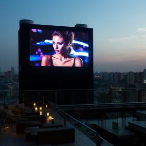 P4 Outdoor LED Digital Billboard 3840Hz Refresh Rate Customized