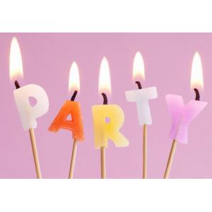 Smokeless Party Letter Candles For Cakes , Alphabet Letter Candles Eco Friendly