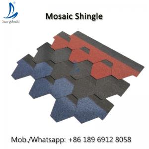 China Factory Sale Chinese Villa Color Roof Shingles, Asphalt Roof Shingle Tiles Price In Philippines supplier