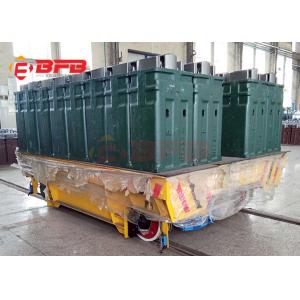Battery Driven 20t Mould Rail Material Moving Carts