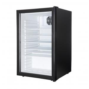 China 130L bar use beverage vertical cold drink small display fridge with glass door front SC130 supplier